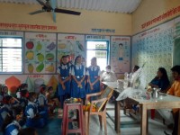 School stationery distributed to students at Mangaon